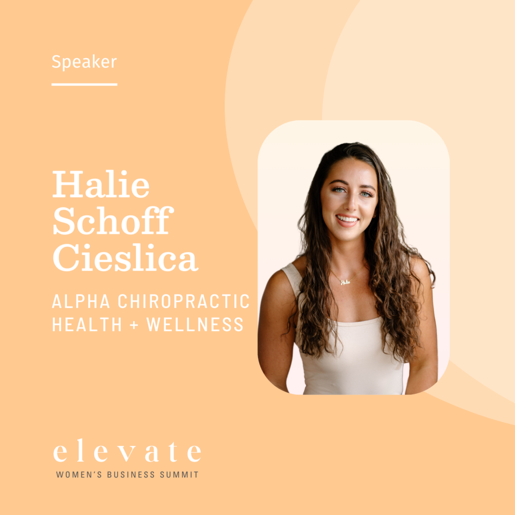 Elevate Women's Business Summit Speaker - Halie Schoff Cieslica