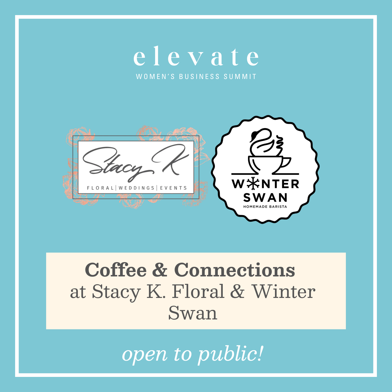 coffee and connections community event